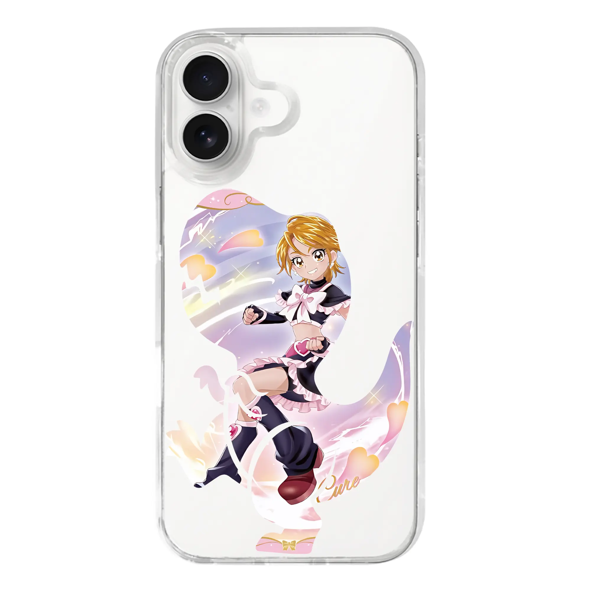 プリキュア グッズ,美墨なぎさ - iPhone 17シリーズ 透明スマホケース – 薄型・耐衝撃・精密フィット保護カバー